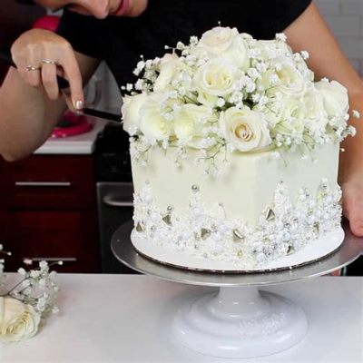 how to put fresh flowers on a cake and why it's not just about aesthetics but also food safety